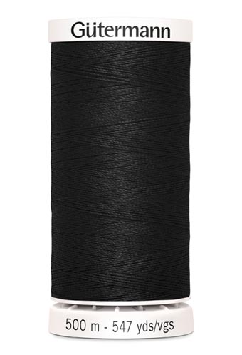 Gütermann Sew-all 500m Color: Black 000