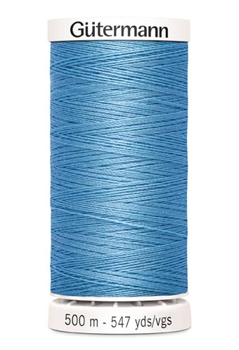 Gütermann all-round sewer 500m color: light jeans blue 143