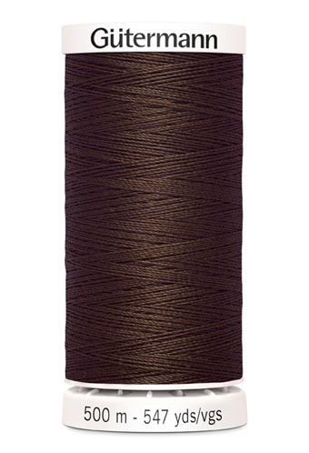 Gütermann all-round sewer 500m color: brown 694
