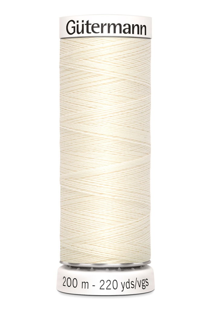 Gütermann Allesnäher 200m | Farbe offwhite 001