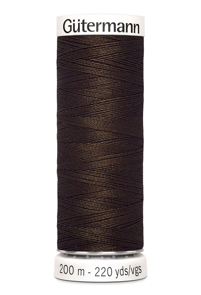 Gütermann all-round sewer 200m | Color dark brown 406