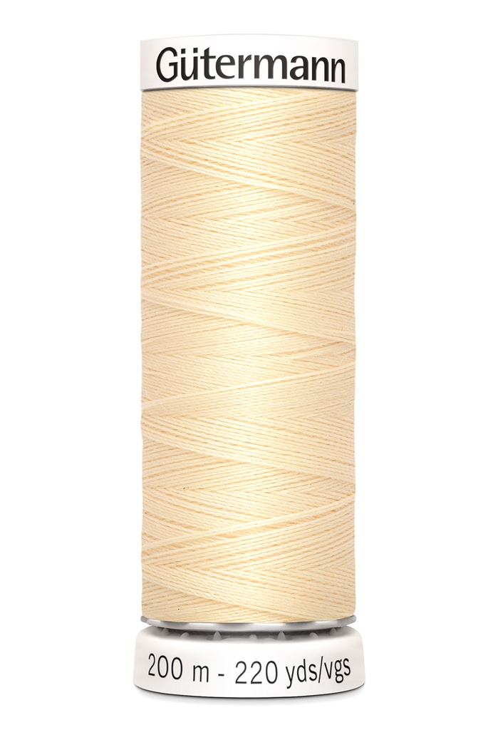 Gütermann all-round sewer 200m | Color light yellow 610