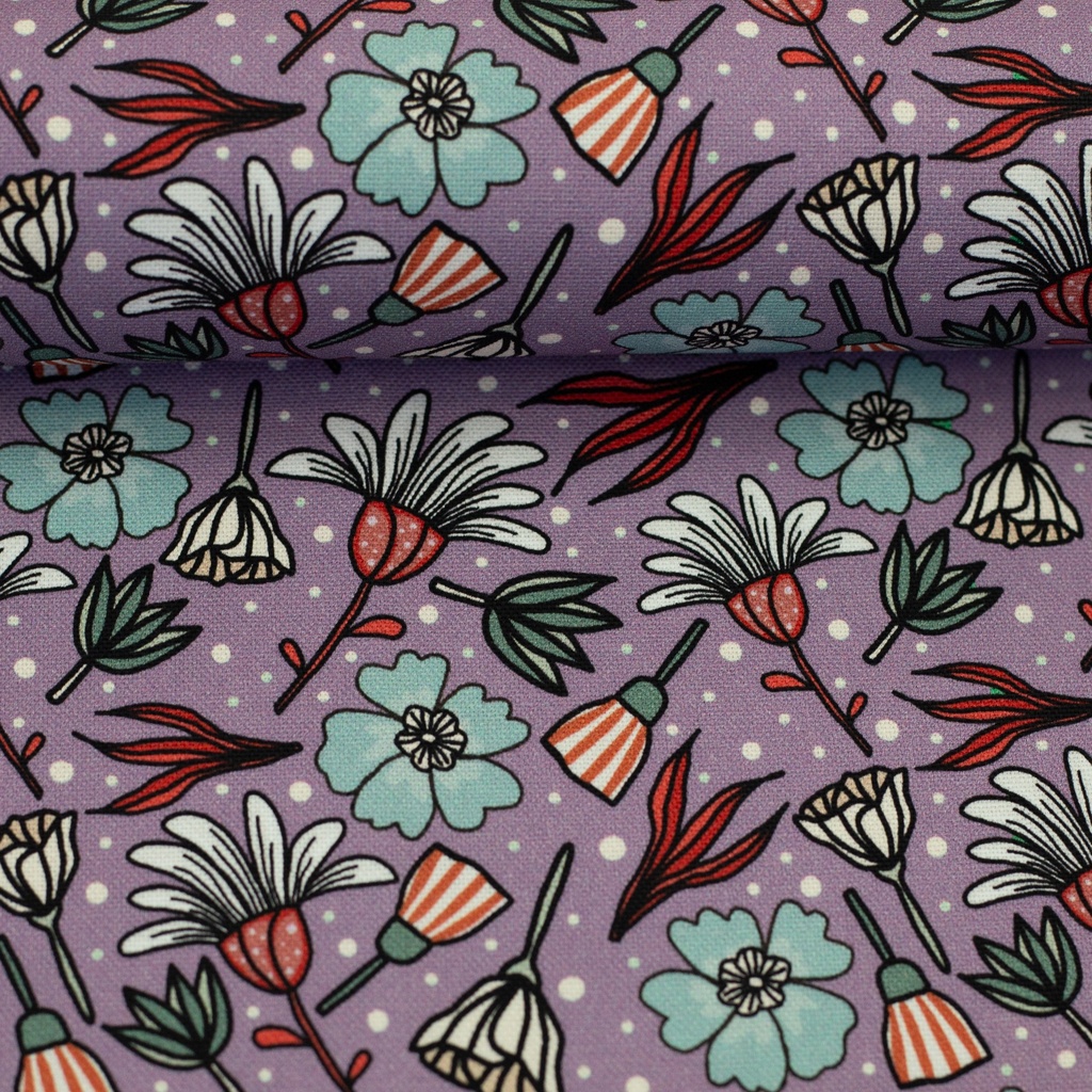 Canvas | Garden Stories by Emjo Design | Blumen, rosa