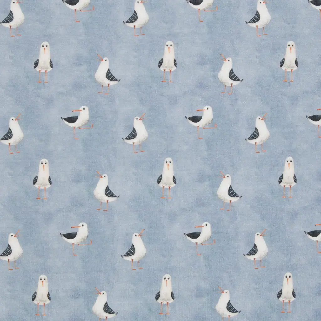 Baumwolljersey | Aurich by Swafing | blau