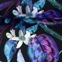 Modal French Terry | Flowers by Swafing