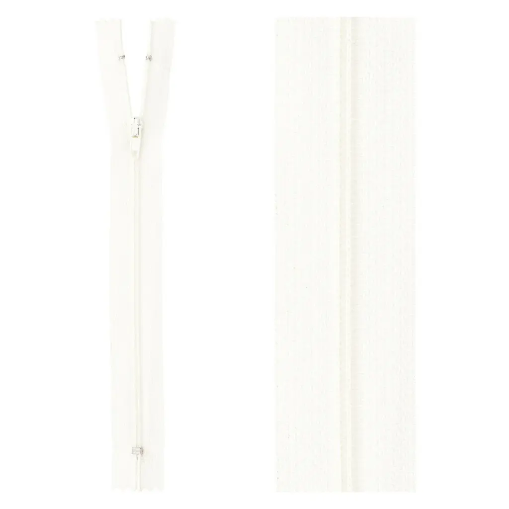 Fermeture éclair indivisible G12 vieux rose