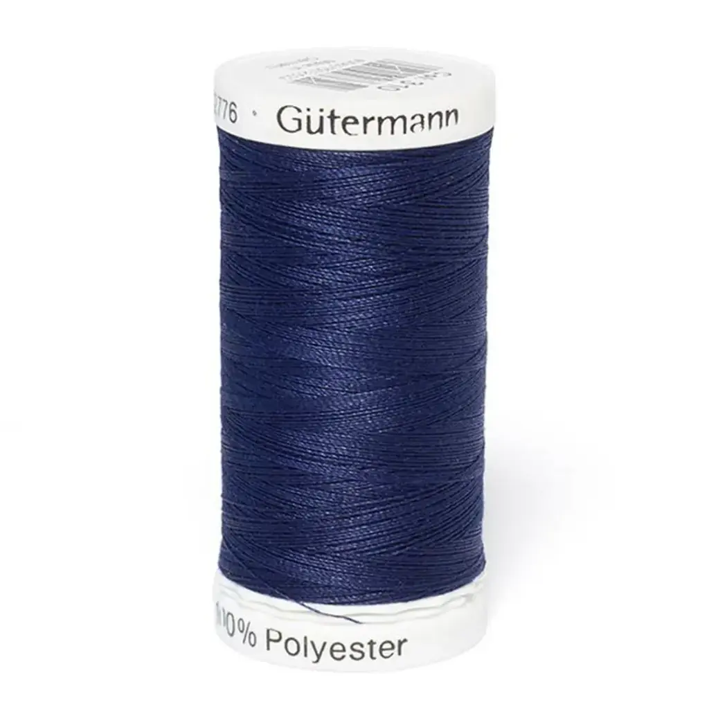 Gütermann tout à l'égout 500m couleur : bleu foncé 339