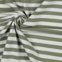 Jersey | grün/ weiss gestreift 