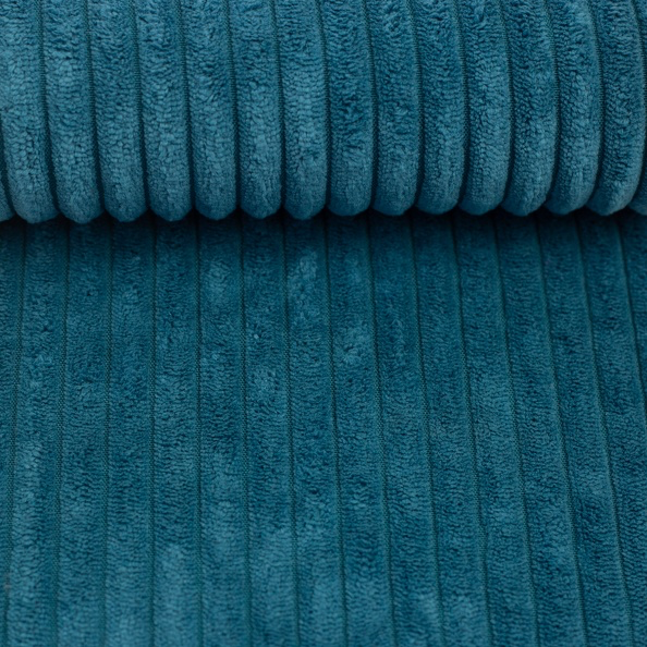 Cord-Samt | Wanja by Swafing | blau