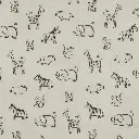 Double Gauze, Musselin | Safarie Tiere | natur