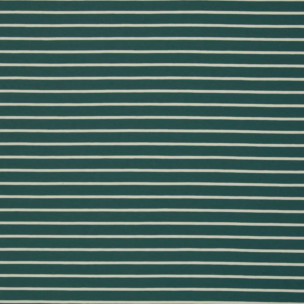 Baumwolljersey, gestreift | Isa by Swafing | grün