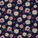 Spring Blossom by Christiane Zielisnki | Modal French Terry | blau