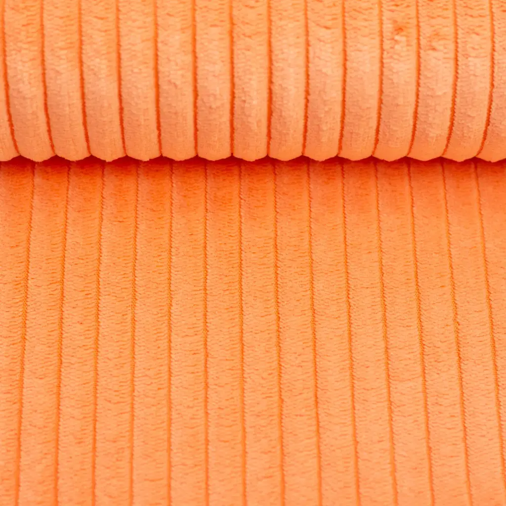 Cord-Samt | Wanja by Swafing |  orange