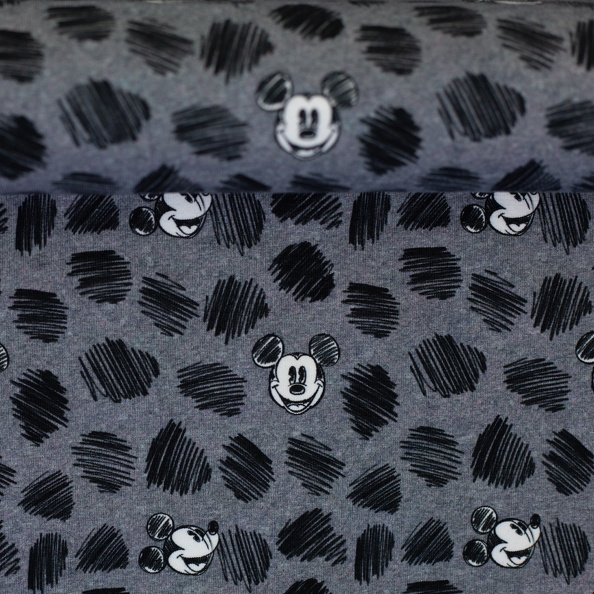 Baumwolljersey | Disney Mickey Mouse | Lizensstoff