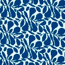 Hojas by Lillesol und Pelle | Viskose | blau