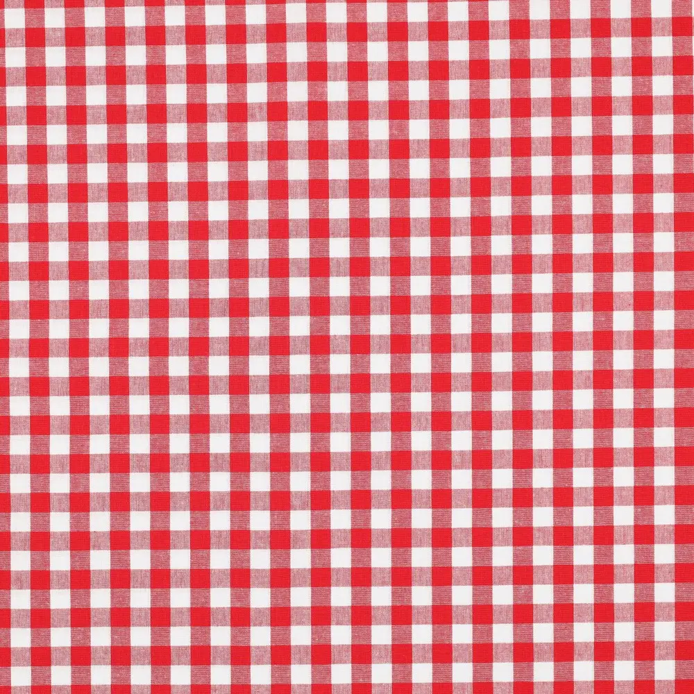 Vichy-Karo, Bauern-Karo 1cm | Baumwollwebware | rot