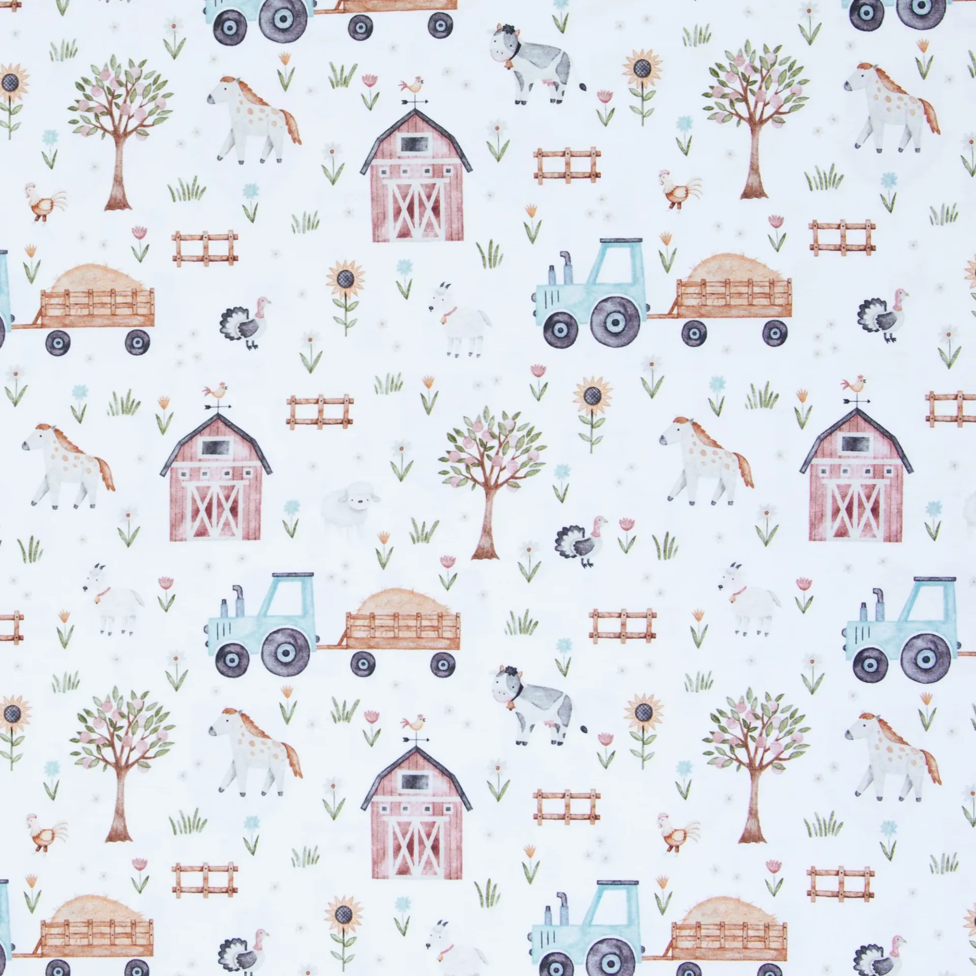 Jersey | Nara by Swafing | Bauernhof