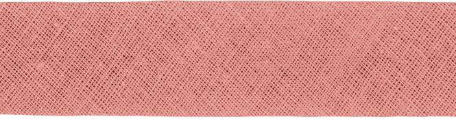 Baumwoll-Schrägband gefalzt 60/30 - altrosa