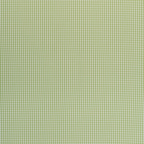 Carreaux Vichy, tissu en coton, vert