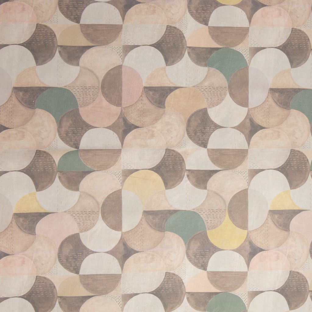 Toile | Ilana Par Swafing | Cercles, abstraits, colorés