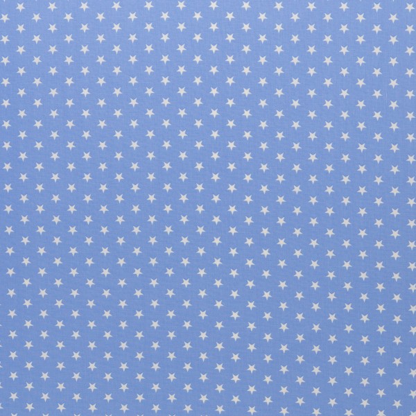 Tissu en coton avec étoiles | Carrie par Swafing | bleu clair