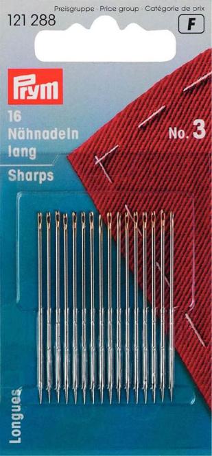 Prym milliner needles No. 5-10