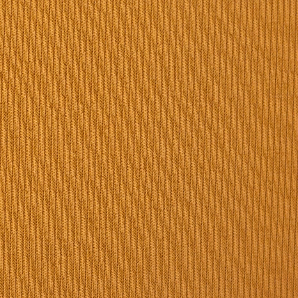 Jersey côtelé | Marissa par Swafing | Uni, ocre