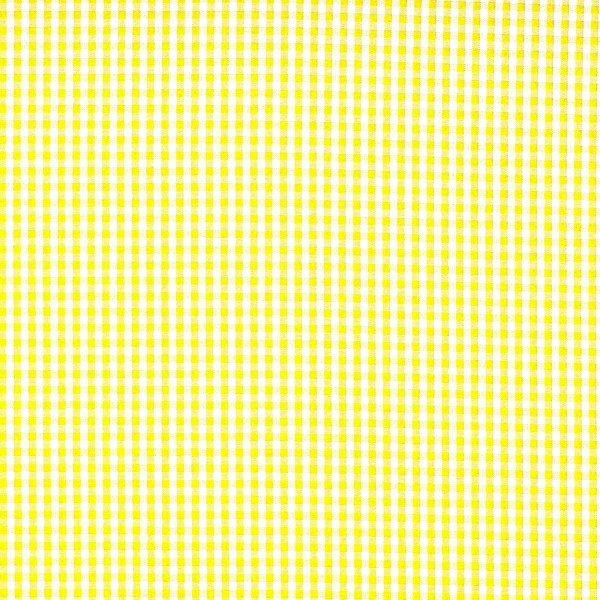 Carreaux Vichy, tissu en coton, jaune