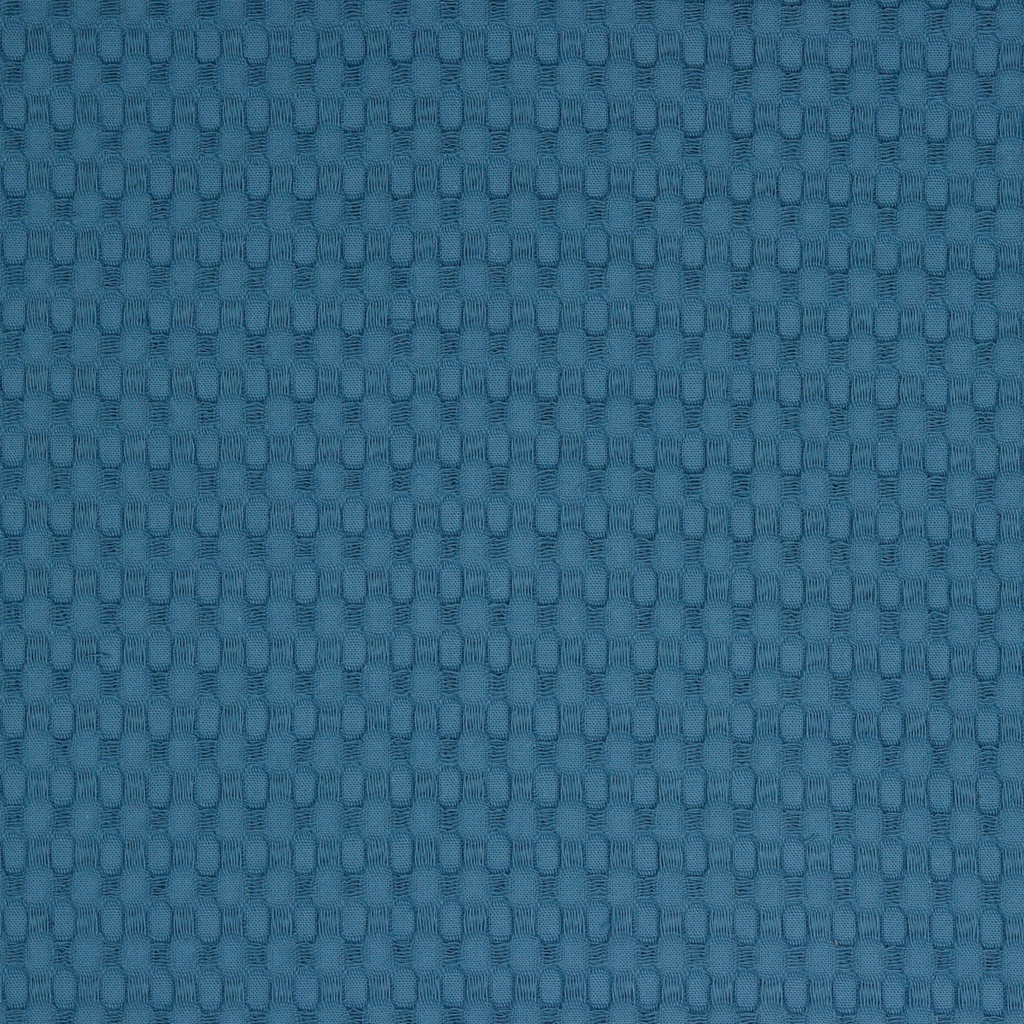Big Wafflen Waffelpiqué, blau
