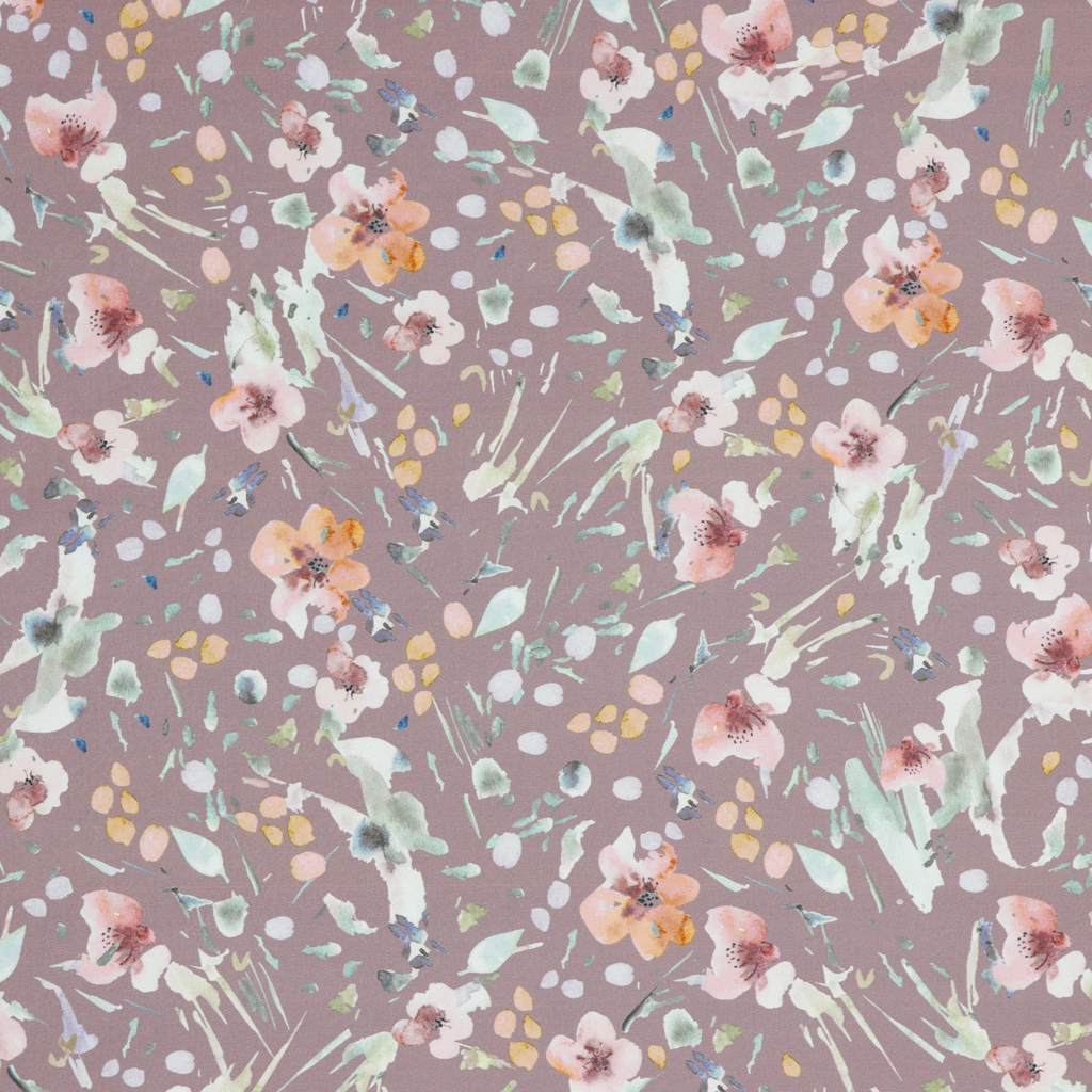 Softshell | Digital Watercolor Flowers | rose