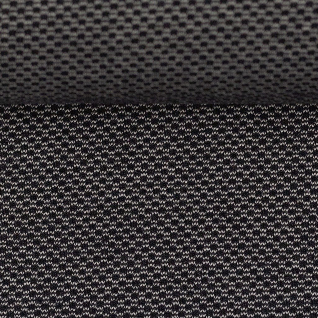 Jacquard jersey | Leroy by Swafing | black