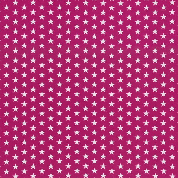 Verena, jersey coton, étoiles, rose - en ligne seulement