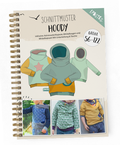 Patron de couture | Enfants | Sweat à capuche petit (taille 56-122)