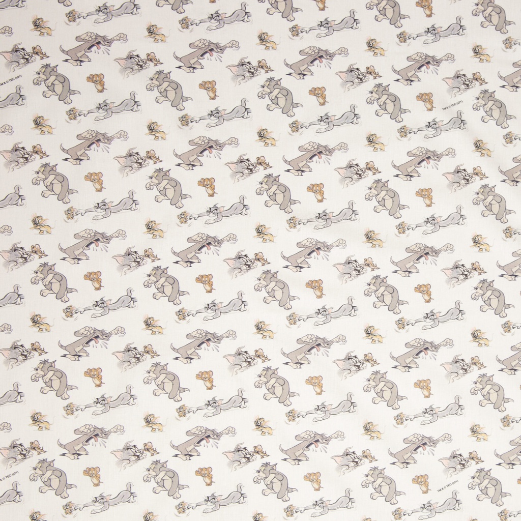 Tom and Jerry | Cotton woven fabric