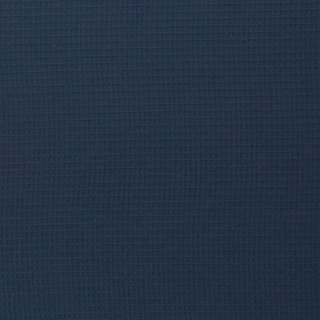 Nelson, plain waffle piqué, denim blue