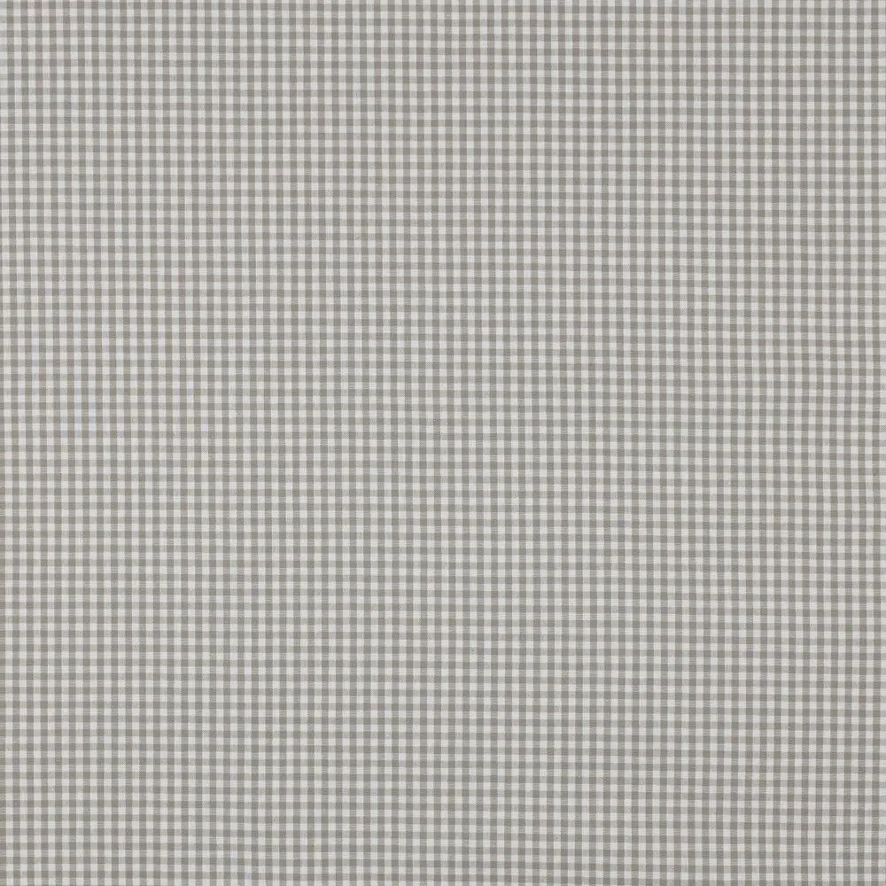 Carreaux vichy, tissu en coton, beige