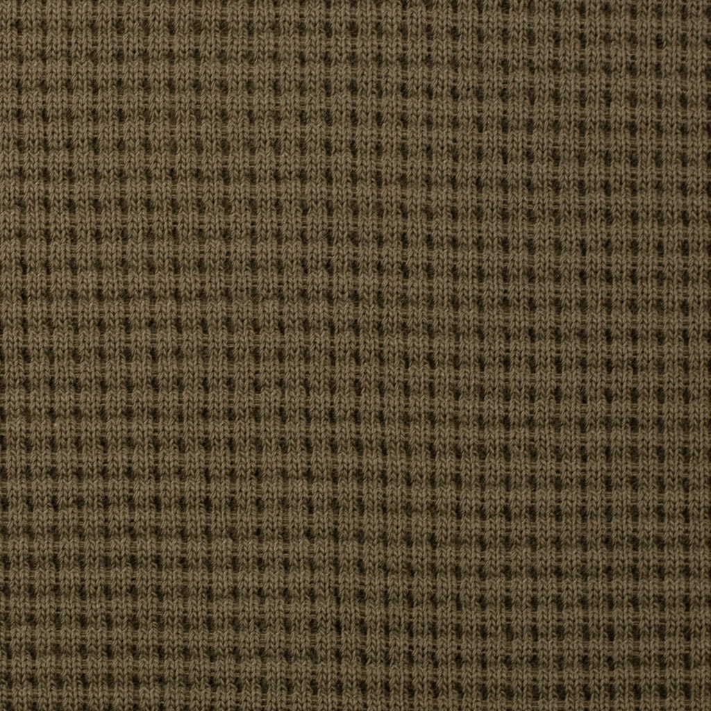 Jersey tricoté gaufré | Oslo par Swafing | Uni, vert