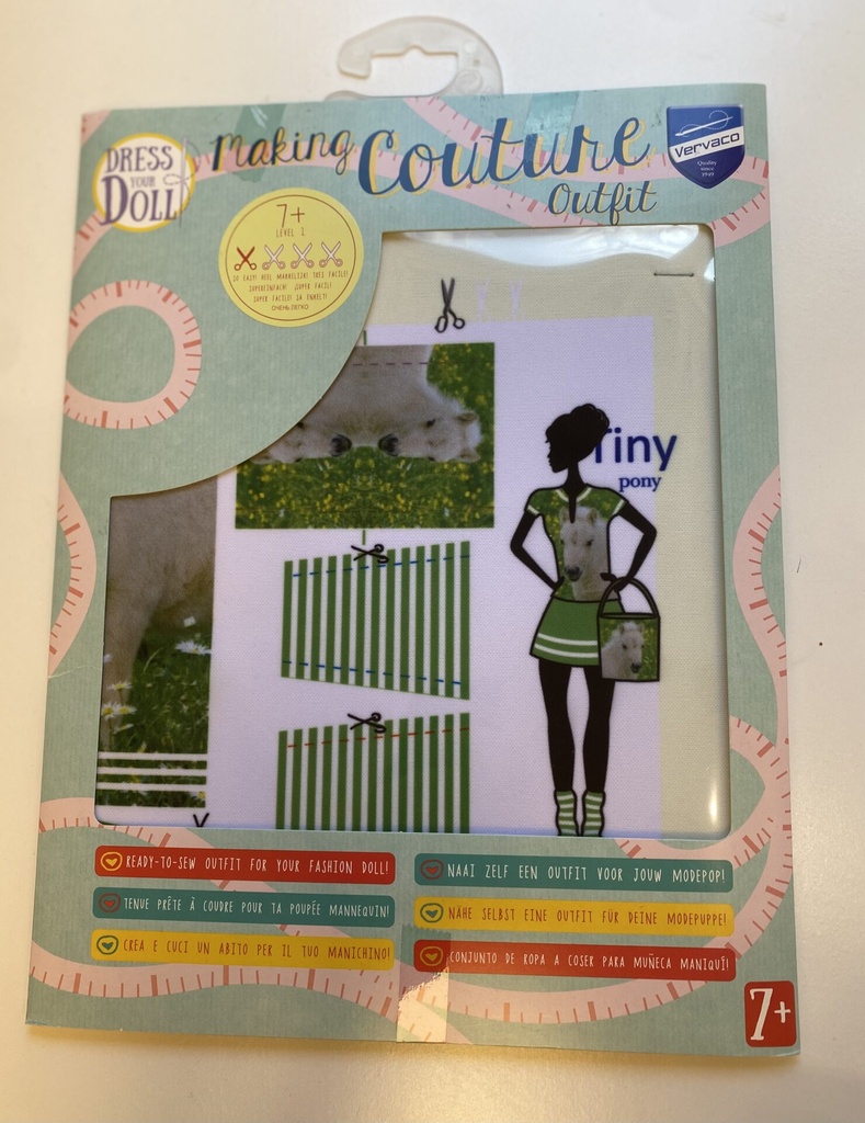 Outfit | Dress Your Doll | Children's sewing set<span> - </span>Tiny Pony