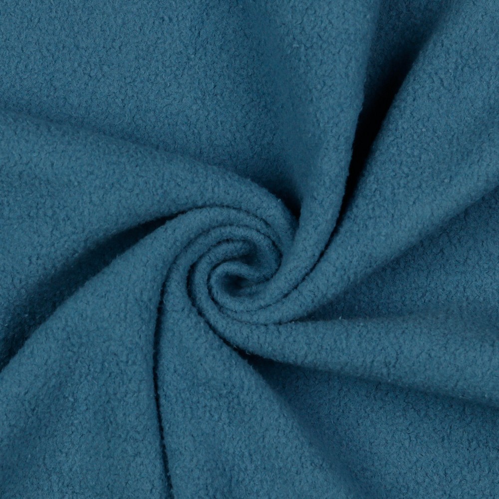 Sherpa | Cotton fleece | different colors | denim blue