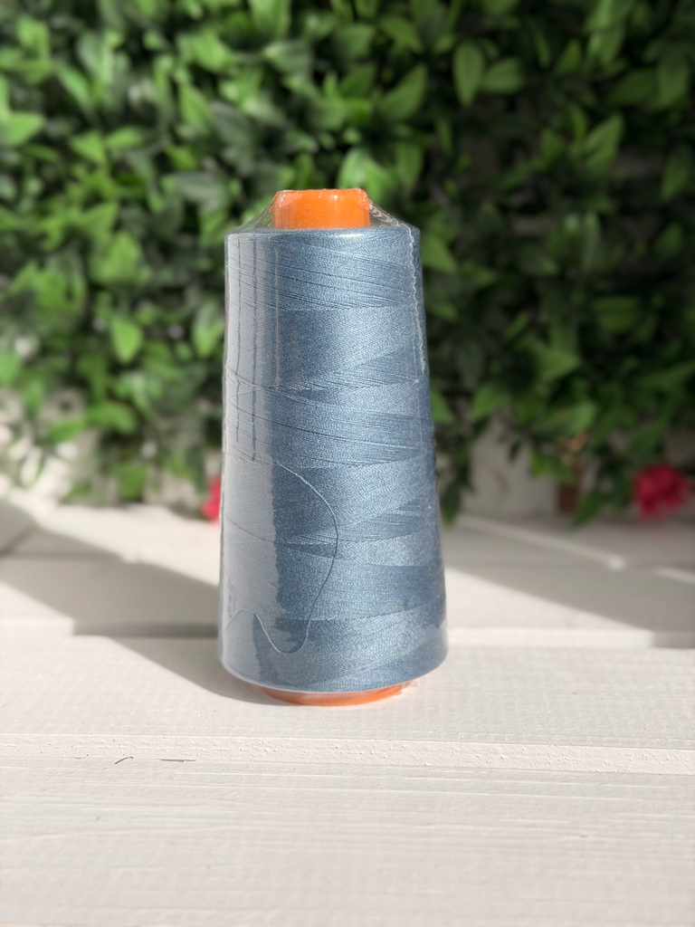 Bobines de fil - 3000m | différentes couleurs | Overlock/Coverlock 289 - pétrole/gris