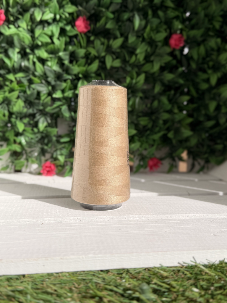 Bobines de fil - 3000m | différentes couleurs | Surjet/Coverlock 401 - beige
