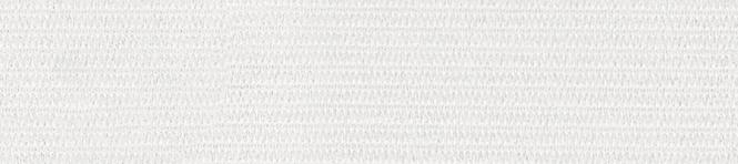 Rubber band white 20mm (sold by the meter)