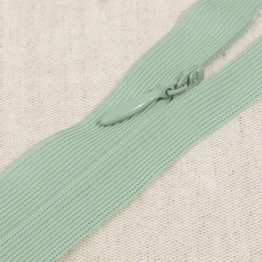 [RVSTEINT60F4] Fermeture éclair recouverte de coutures G60 vert herbe