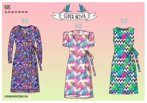 [super isis] modèle de papier | Isis (femmes) de Supernova | Gr. 36-48