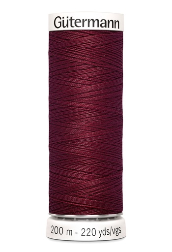[748277-368] Gütermann all-round sewer 200m | Color burgundy 368