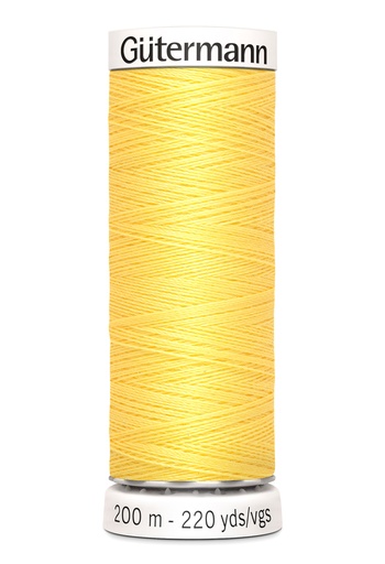 [748277-852] Tout à l'égout Gütermann 200m | Couleur jaune 852