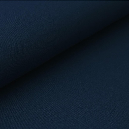 [A58352-892] Jersey viscose | Uni, bleu amiral