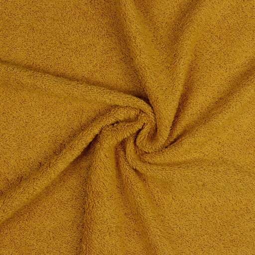 [A1900-240] Jersey éponge | okker/moutarde