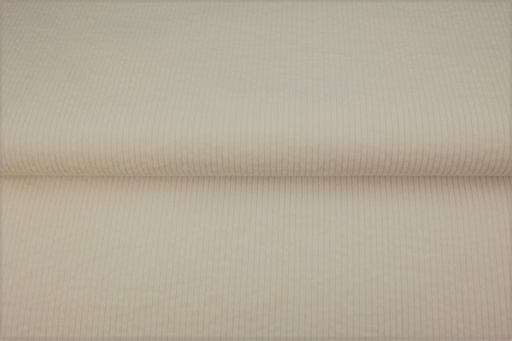 [68270-22] Jersey velours côtelé ou nicky côtelé | beige