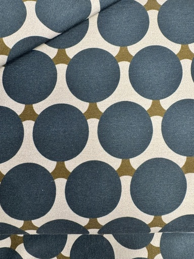[24933 15] Jersey | 'Vintage Spheres' by Stenzo | Kreise, blau, grün